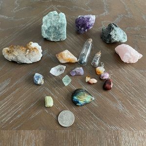 Lot of raw Gemstones / Crystals